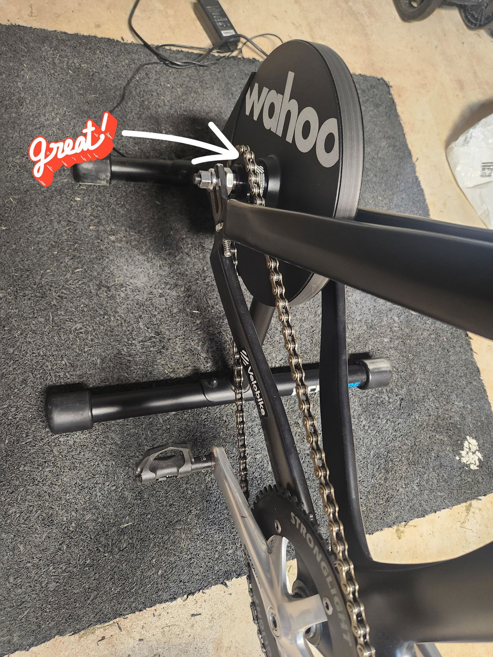 Wahoo KICKR Fixed-Gear Adapter – Velobike