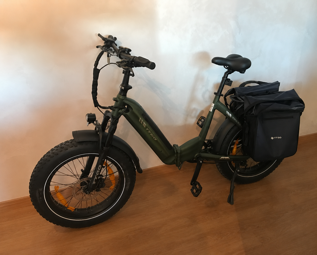TTGO F6 Boost – Bicicleta Eléctrica Plegable Todoterreno