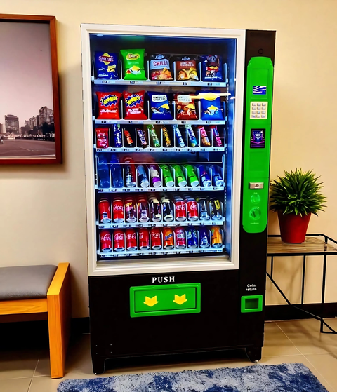 Mach 2.0 - Vending Machine - Snack & Drink Combo