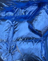 Vengeance78 - Vengeance of Cincy Puffer Jacket - Metallic Blue and Ora