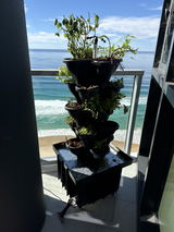 Solar Eco Farm 5 Tier Extra Large  47.5cm Planters with a Free EC Meter
