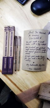 VibinVriksh Earth Brush – Bamboo Toothbrush with Charcoal-Infused Bristles
