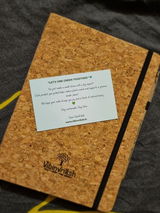 VibinVriksh EcoWrite – Cork Cover Diary with Recycled Paper
