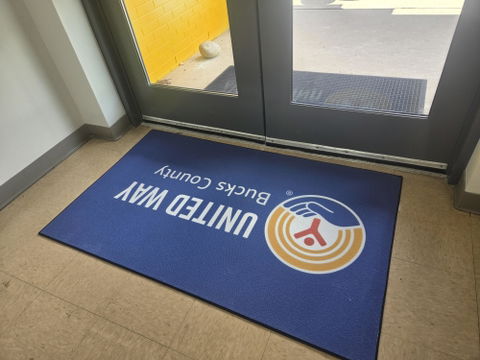 Custom Photo Doormat Any Color Custom Logo Doormat Full Color, Commercial Business Doormats
