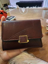 Vesper Burgundy Wallet