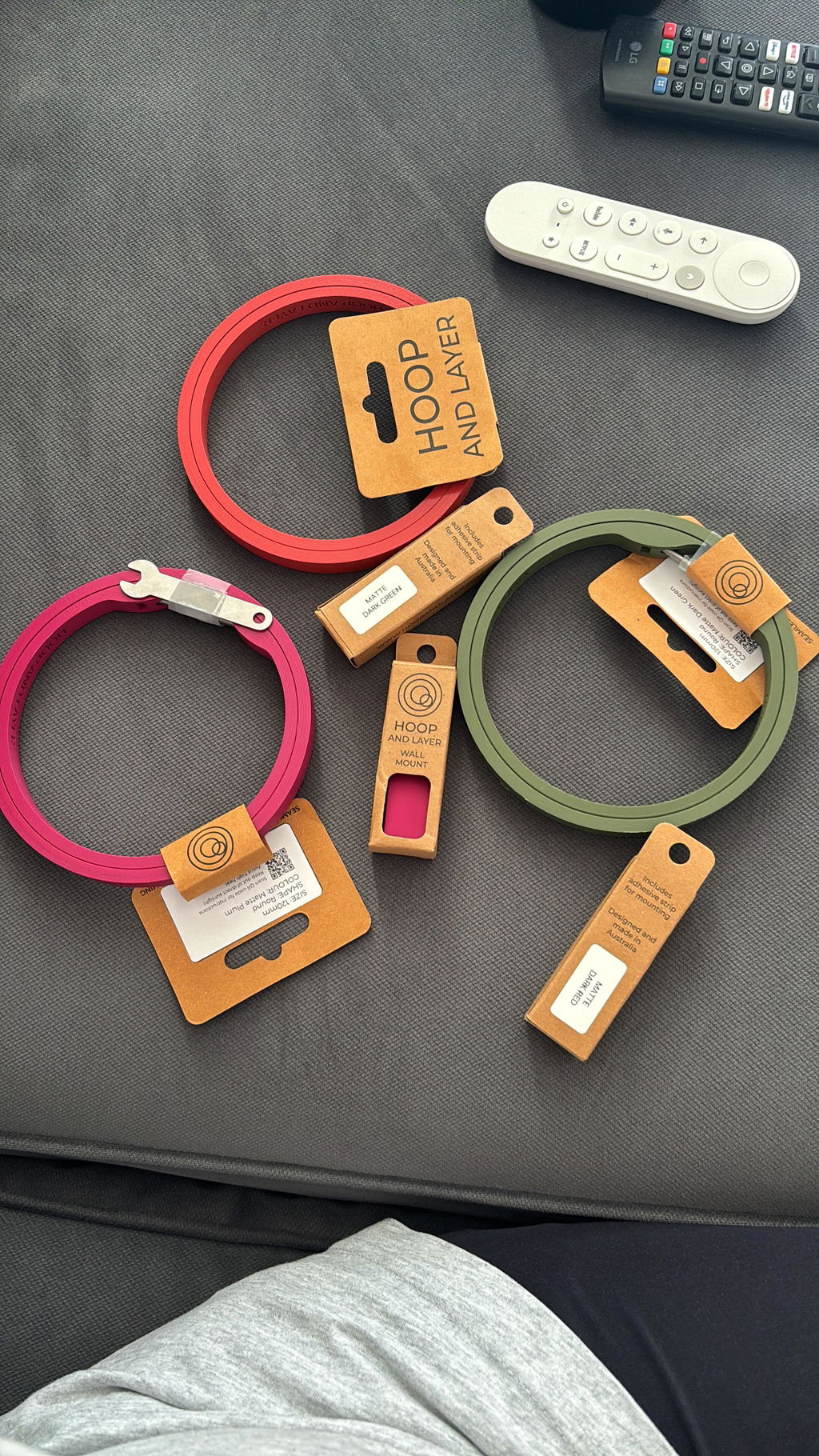 3d printed 120mm hoop (4.7")