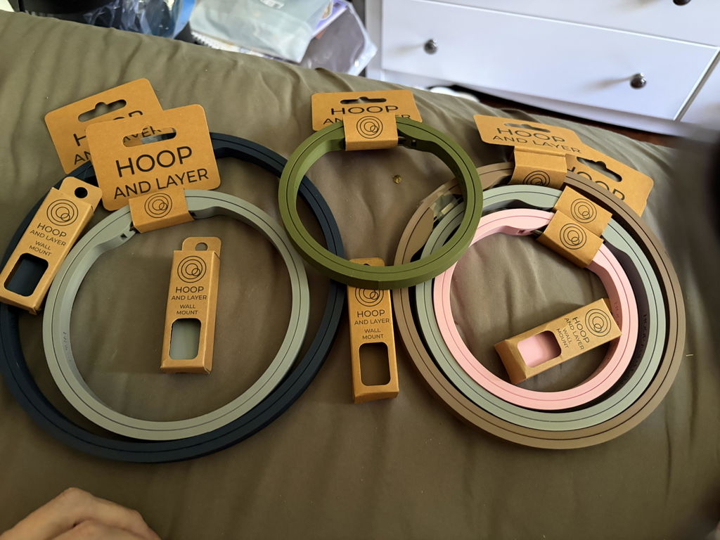 3d printed 210mm hoop (8.2")