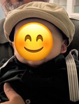 Baby Cotton Newsboy Cap