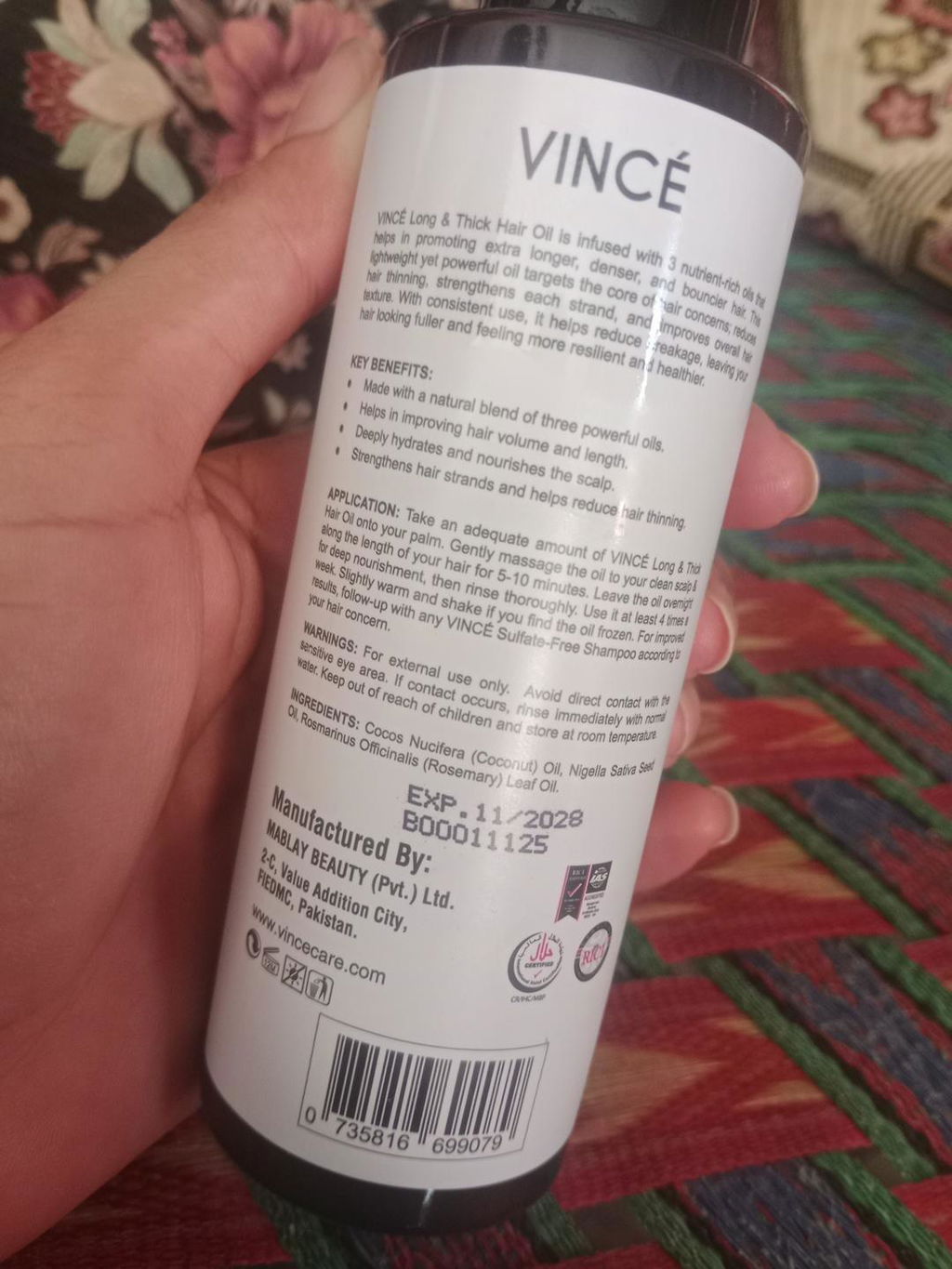Mirak Oil - Long & Thick
