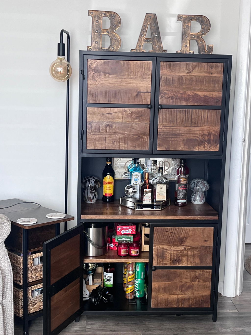 Industrial Drinks Cabinet