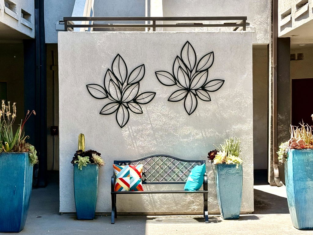 Leaf Metal Wall Art