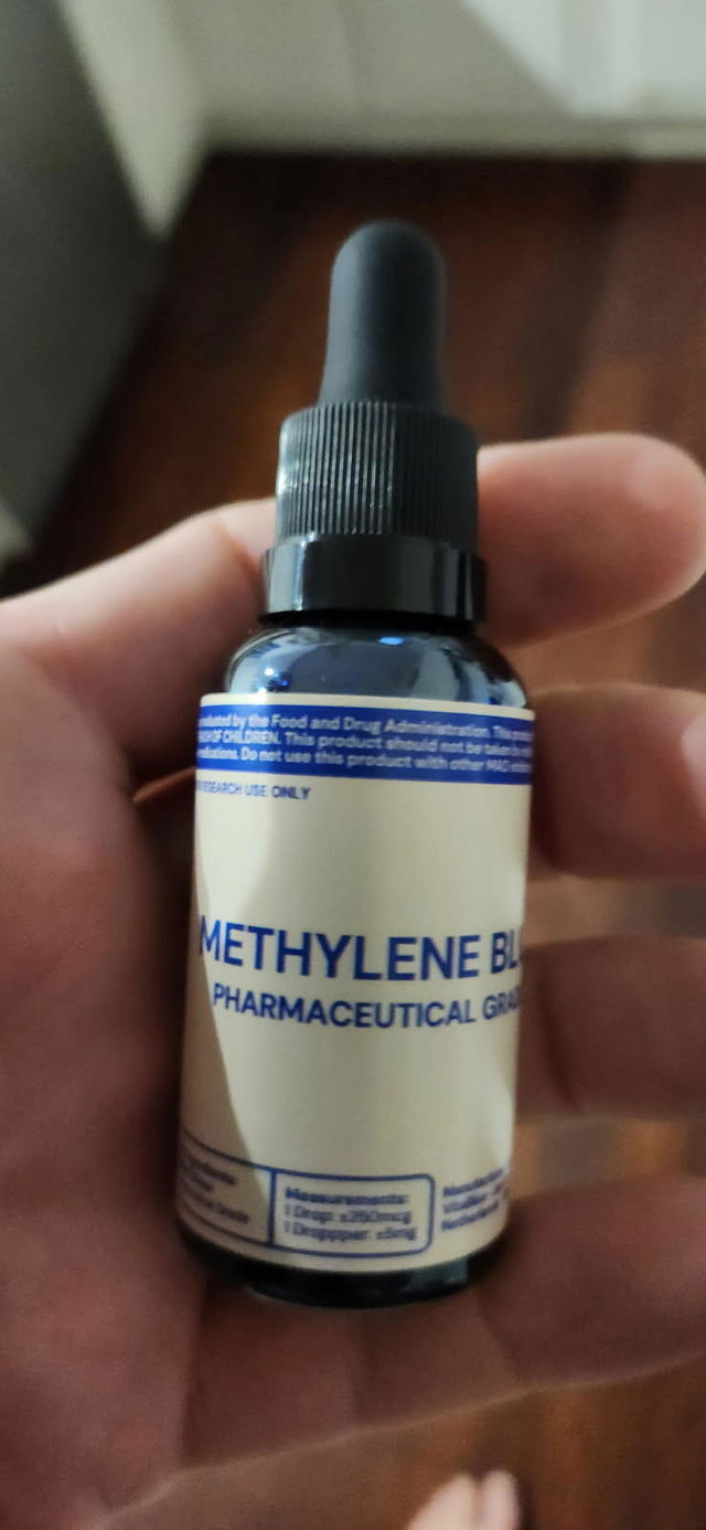 VitaBlue Methylene Blue Drops | 30ml | USP Grade