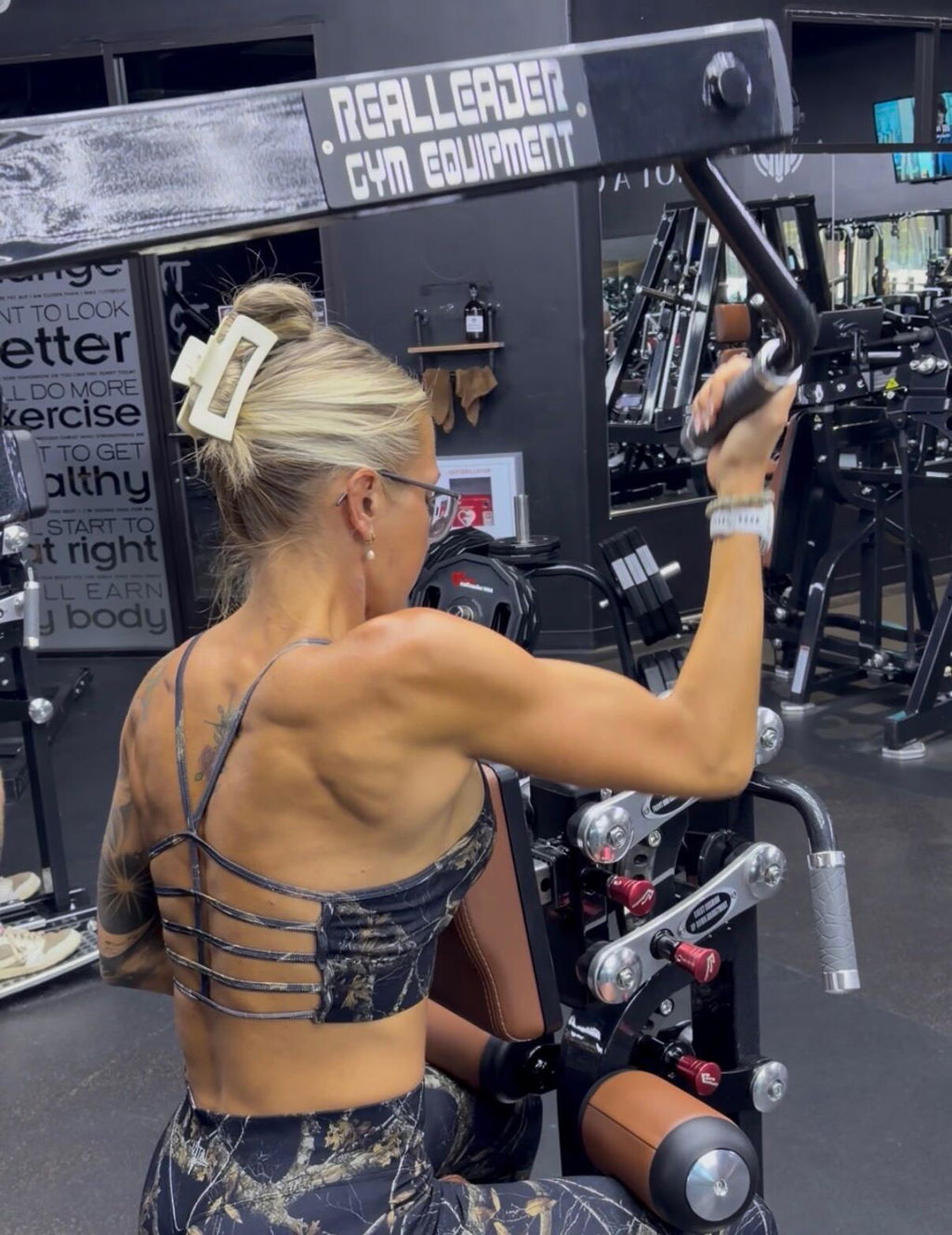 Elevate Seamless Bra - Forest Camo