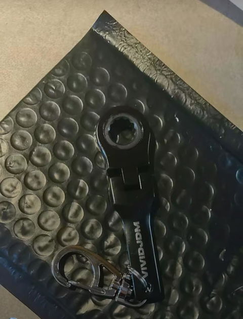 JDM 10mm Ratchet Keychain Tool