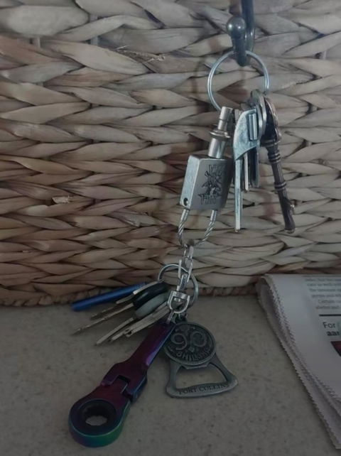 JDM 10mm Ratchet Keychain Tool