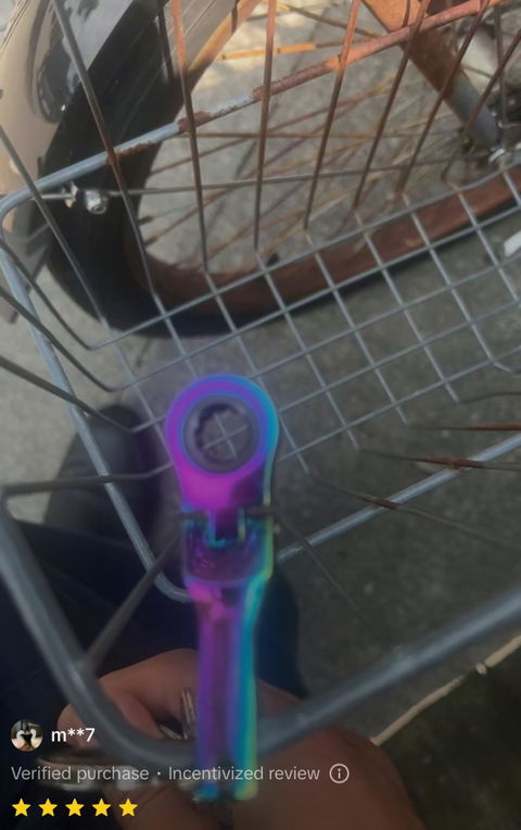 JDM 10mm Ratchet Keychain Tool