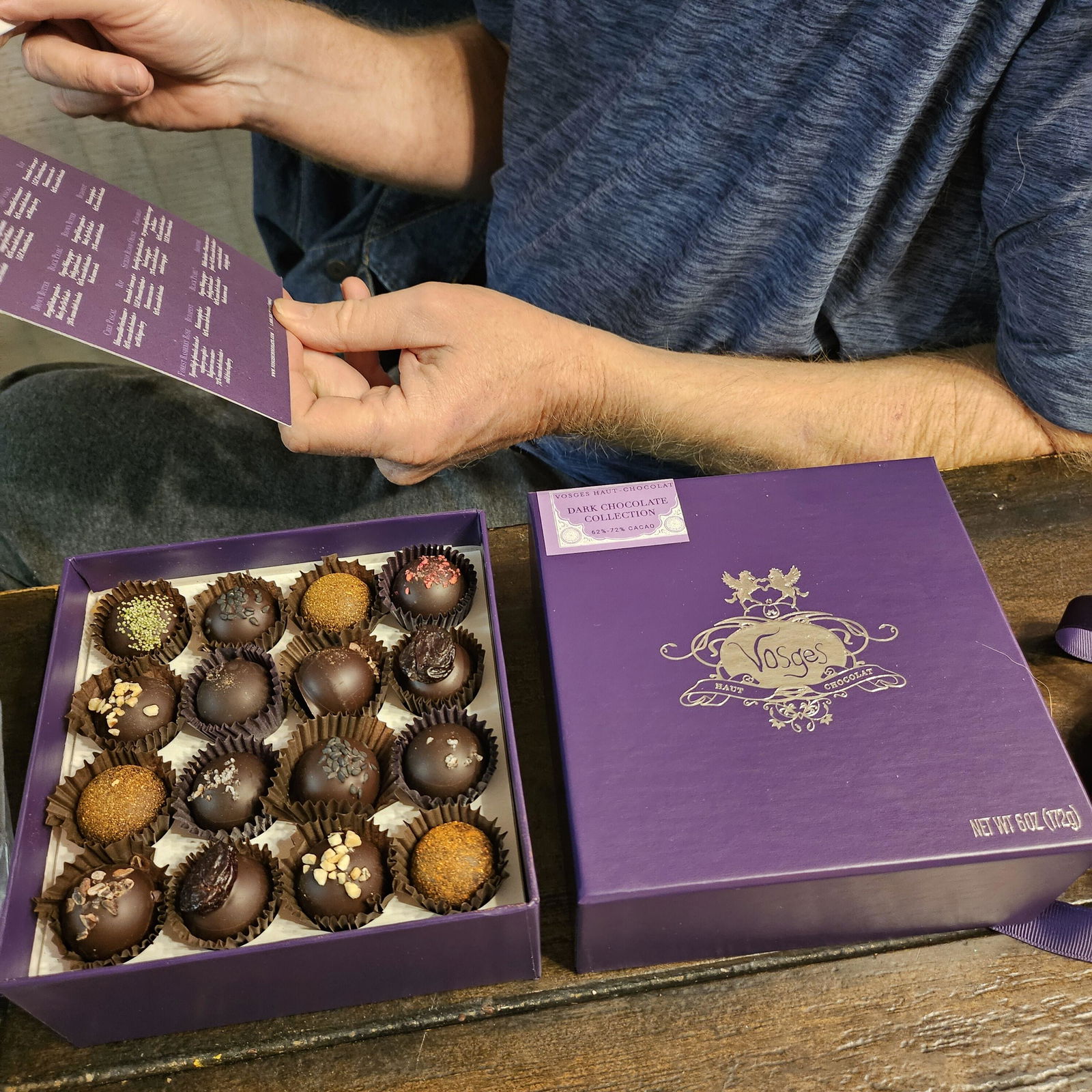 Dark Chocolate Truffle Collection 16P | Luxury Truffles | Vosges