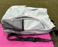 Drawstring Backpack Sports Gym Bag with Shoes Compartment