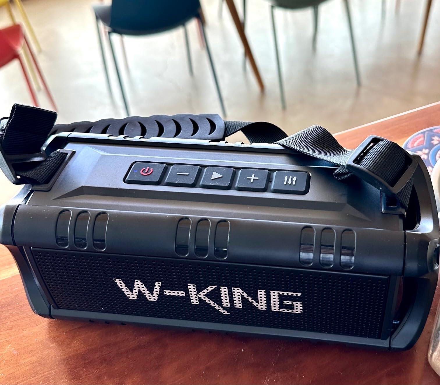 W-KING D8 Mini 30W RMS Portable Bluetooth Speaker with Bass