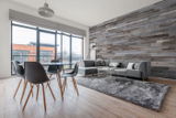 Silver Wall Panels