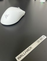 VA-005 Black Glass Gaming Mousepad | Wallhack