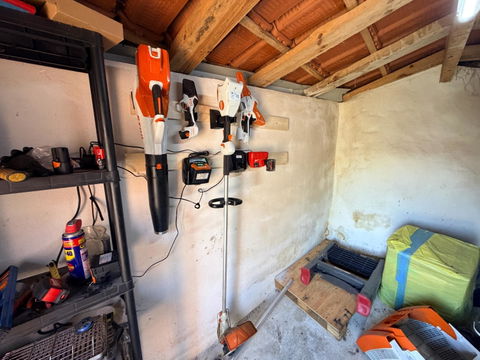 STIHL ASA 20 Cordless Secateurs Wall Mount for Shed, Garage, Workshop