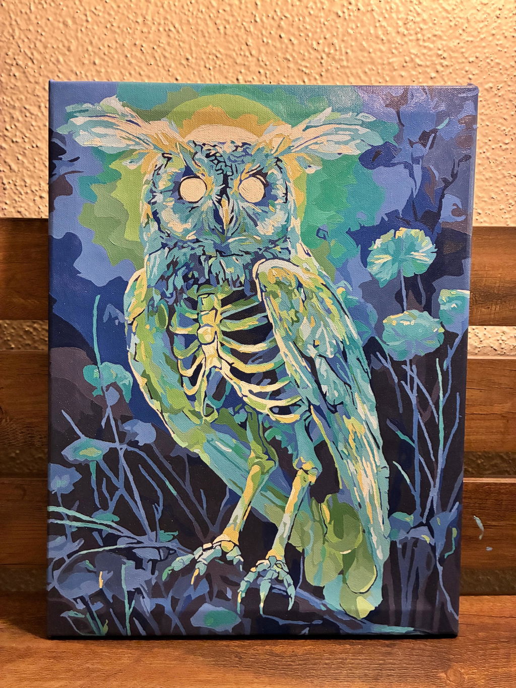 The Bone Owl | Paint by Numbers Kit