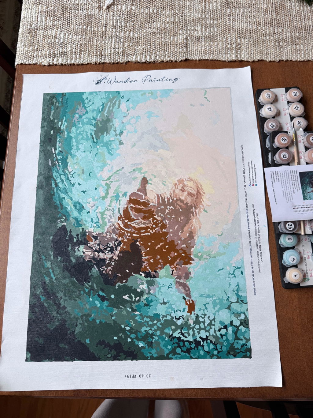 Hand Of God | Paint by Numbers Kit