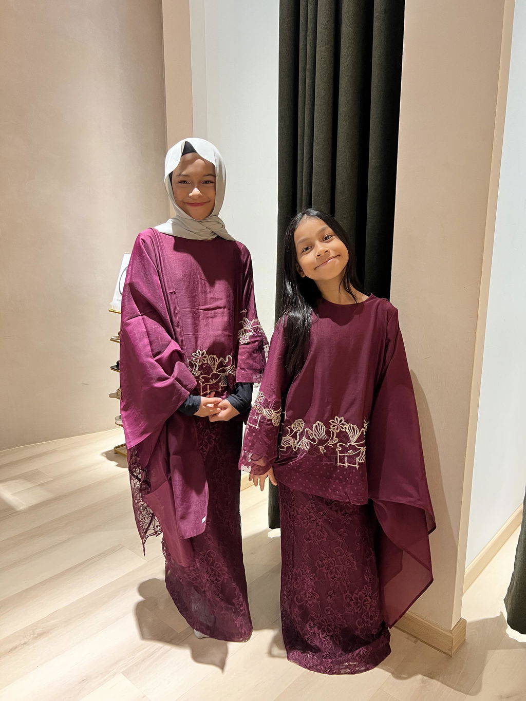 Loriva Kurung Kids in Mulberry