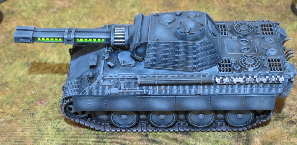 Panther-X with light Schienenkanone – Warlord Games US & ROW