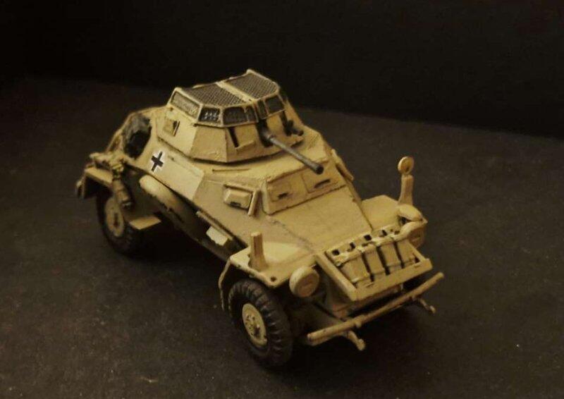 Sd.Kfz 222/223 armoured car – Warlord Games US & ROW