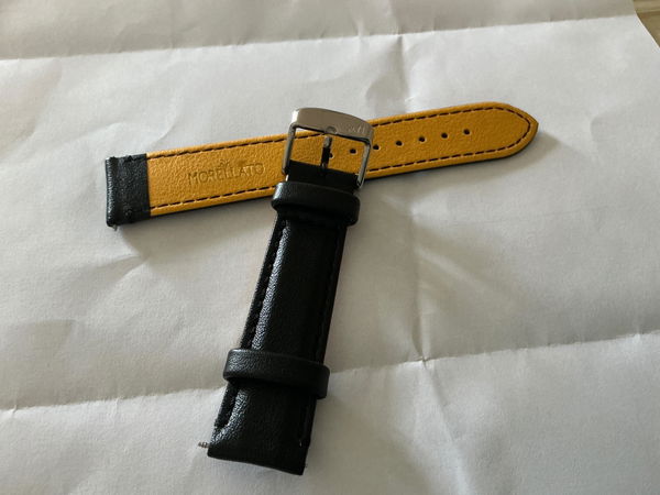 Customer photo: Rowing Linea Black Watch Strap