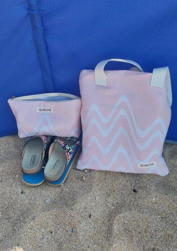 ToteBag + Bolsa  Rosa
