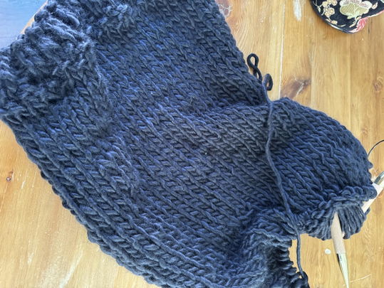 Customer photo: Simone Cardigan Kit