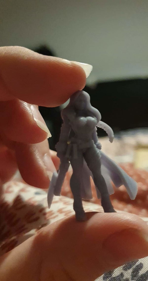 Customer photo from a D&D Fantasy Miniatures Mystery Box Subscription review