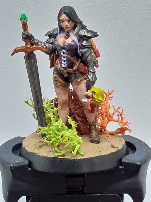 Customer photo from a Ziri - 3 Resin Miniatures Mystery Box review