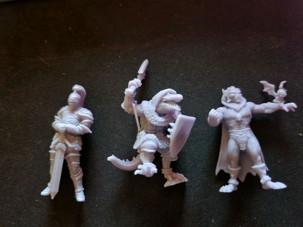 Customer photo from a D&D Fantasy Miniatures Mystery Box Subscription review