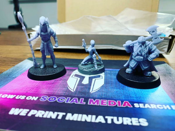 Customer photo from a Resin Miniatures Mystery Box review