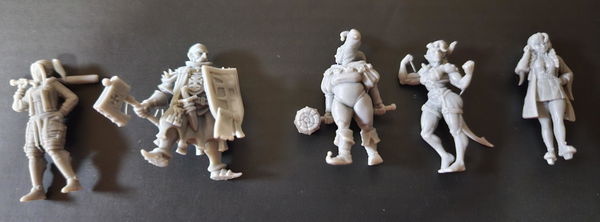 Customer photo from a D&D Miniatures Mystery Box review