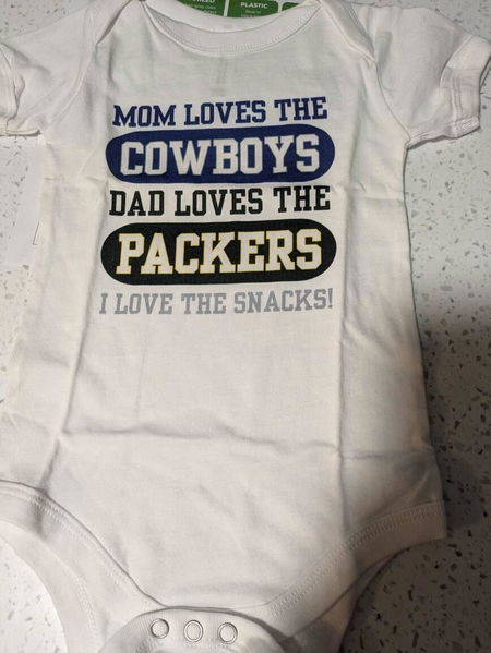 Customer photo from a review of House Divided Baby & Toddler T-Shirt