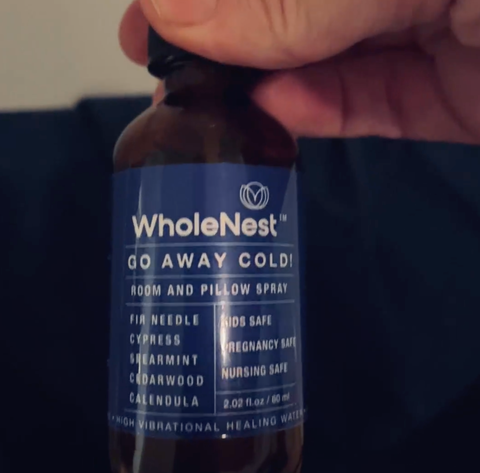 Nasal Congestion Relief, Room & Pillow Spray | Go Away Cold