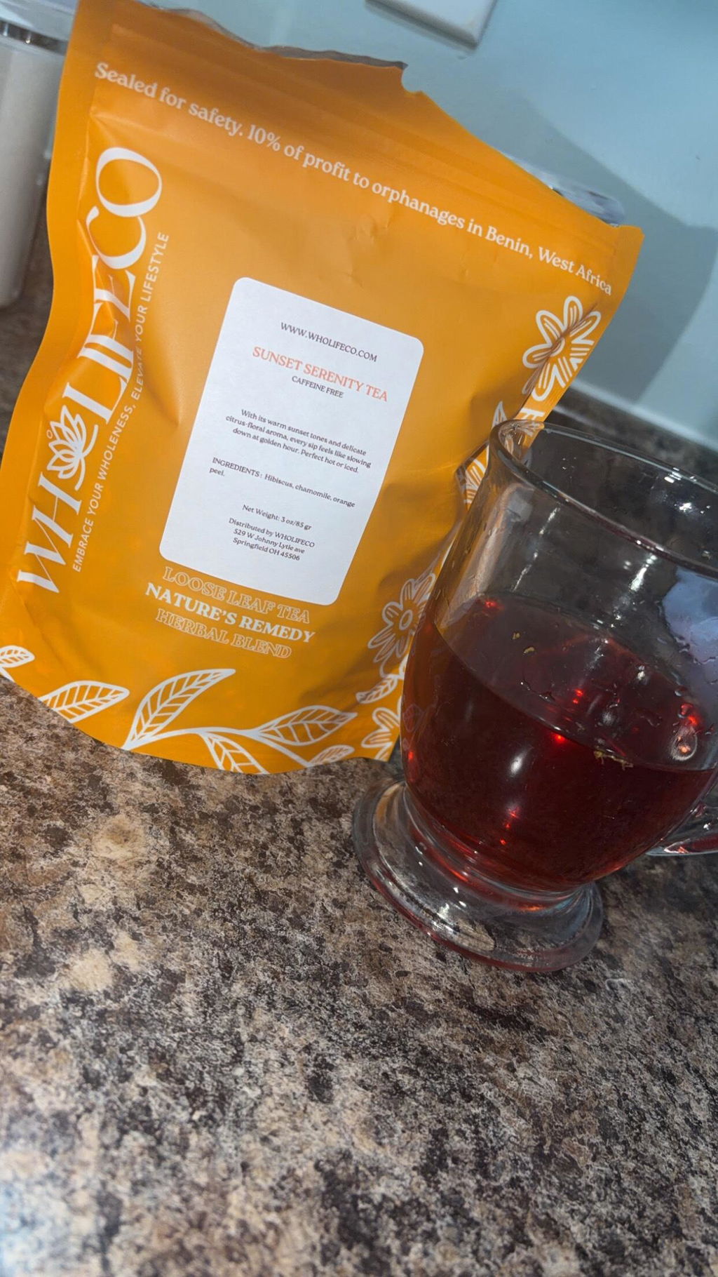 Sunset Serenity Tea