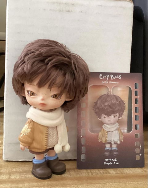 Ukio City Pages Serise Figure Blind Box