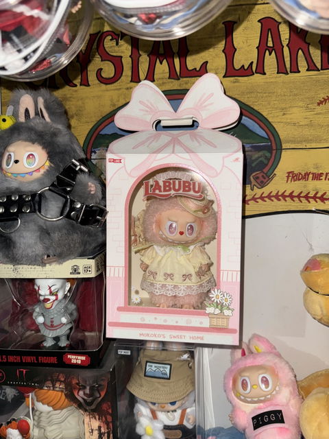 THE MONSTERS Finding Labubu Series Mokoko Vinyl Plush Pendant