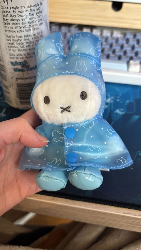 Miffy Raincoat Series Plush Pendant Blind Box (PRE-ORDER)