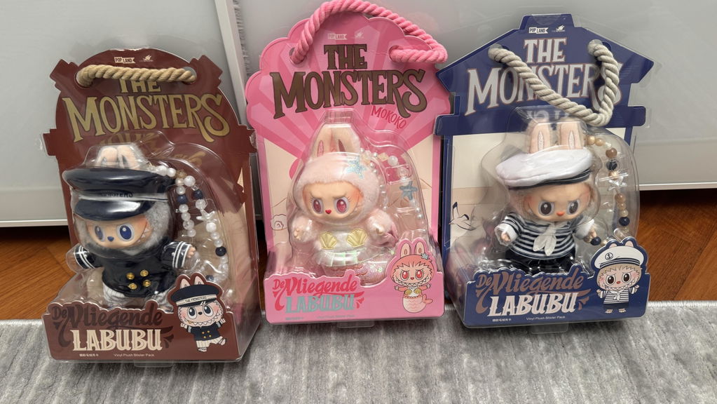 POP MART Hirono × Kodak Little Bear Vinyl Plush Pendant Hanging