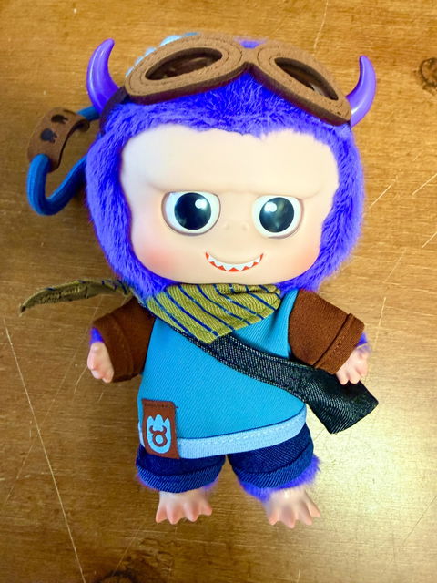POP MART READY FOR ADVENTURE Series YAYA Plush Hanging Card