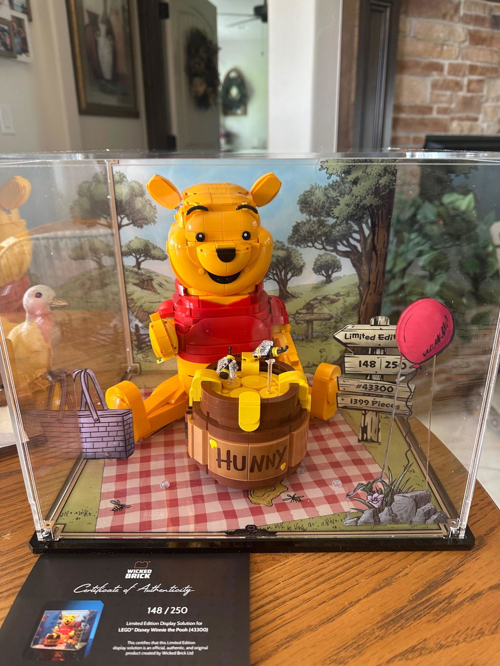 Limited Edition Display Case for LEGO® Disney Winnie the Pooh (43300)