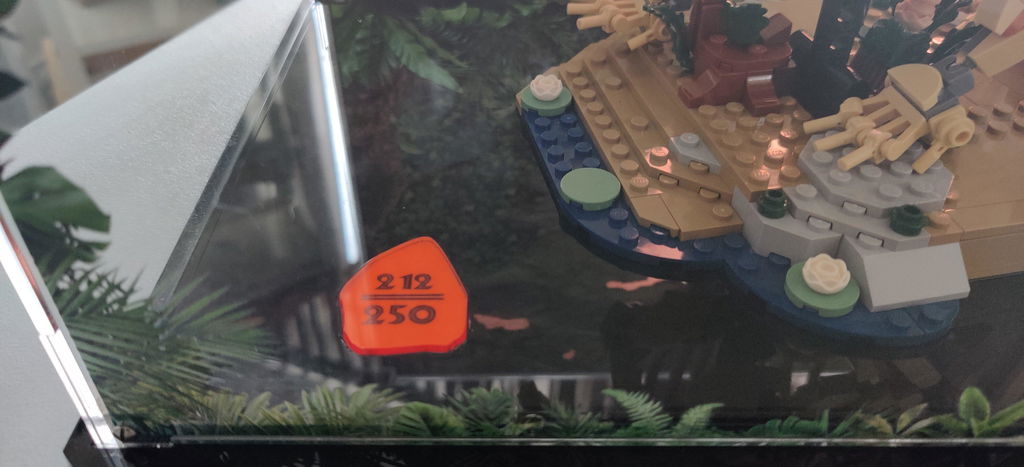 Limited Edition Display Case for LEGO® Dinosaur Fossils: Triceratops (77985)