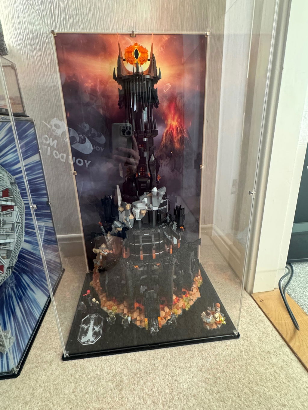 Display Case for LEGO® The Lord of the Rings: Barad-dûr™ (10333)
